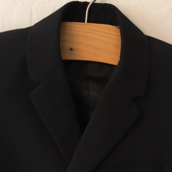 🖤Black Collared Suit Jacket Toddler 2T - Picture 4 of 10